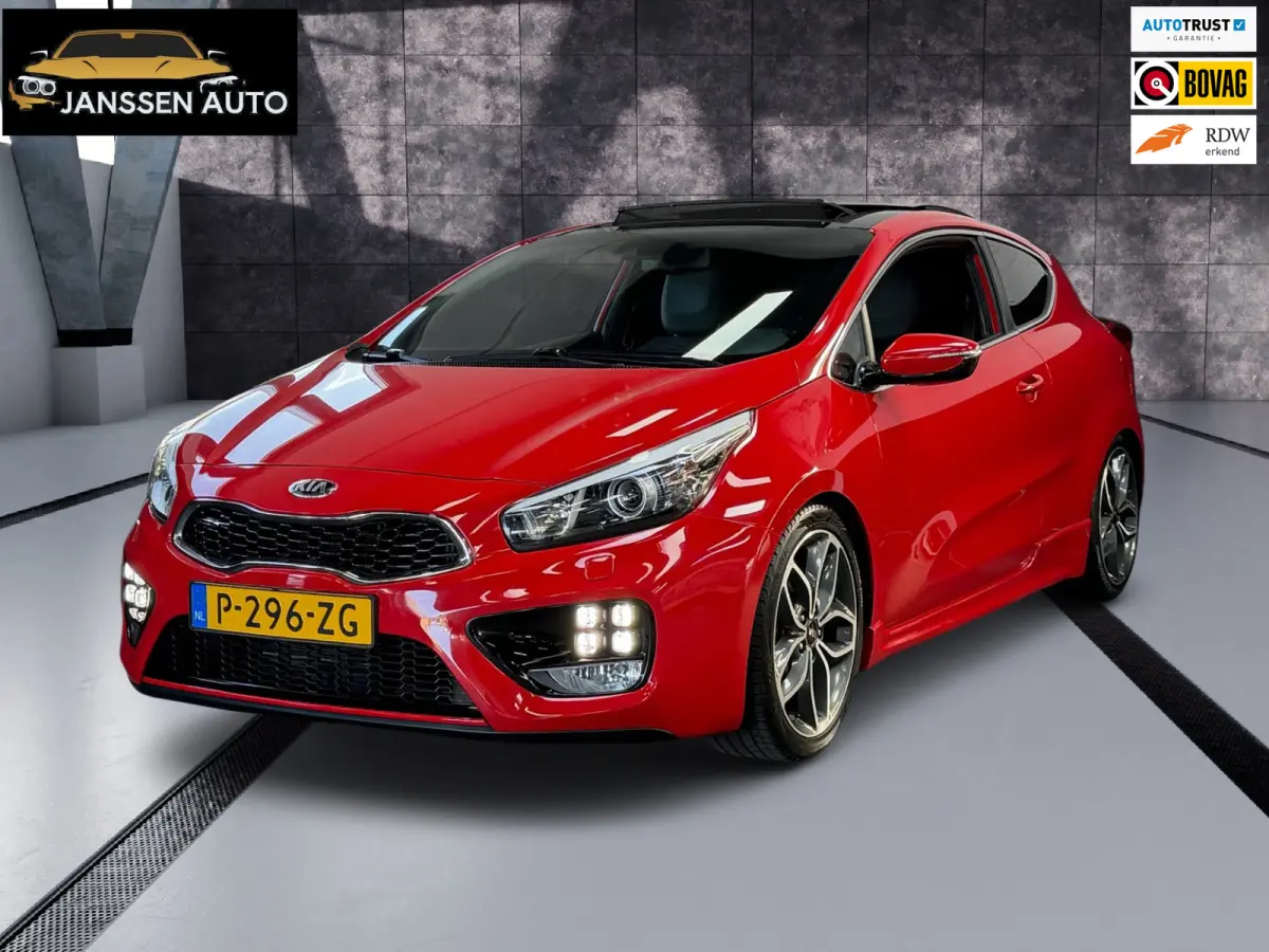 Pro_cee'd 1.6 T-GDi GT | 204PK | Pano | Alcantara | Stoelverwarming | DAB | Climate