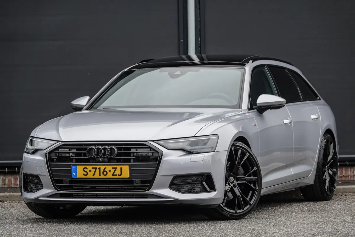 45Tfsi 245Pk Aut. | Quattro | S-Line | Panoramadak | 360° Camera | Bang & Olufsen | Leder | 21'' | Floret Zilver