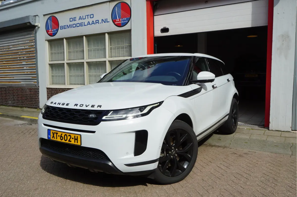 2.0 D180 AWD R-Dynamic HSE | NAP | Pano | Meridian | Sfeerverlichting | Adaptive + Lane | 20inch | Dealer onderhouden | Alcantara hemel | Volleder + memory + verwaming |