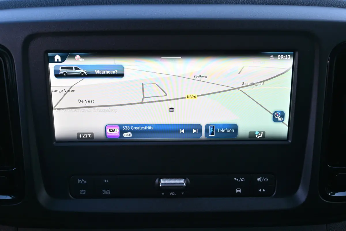 116 CDI DC L3 Pro LED, 2500 kg trekhaak, Navigatie en Smartphone integratie, Etc.