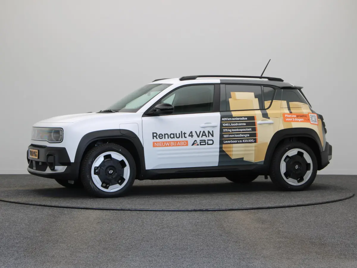 Renault e-tech evolution 150pk comfort range VAN | 1045 liter laadvolume | Perfect voor in de stad | Stoel- en stuurwielverwarming |
