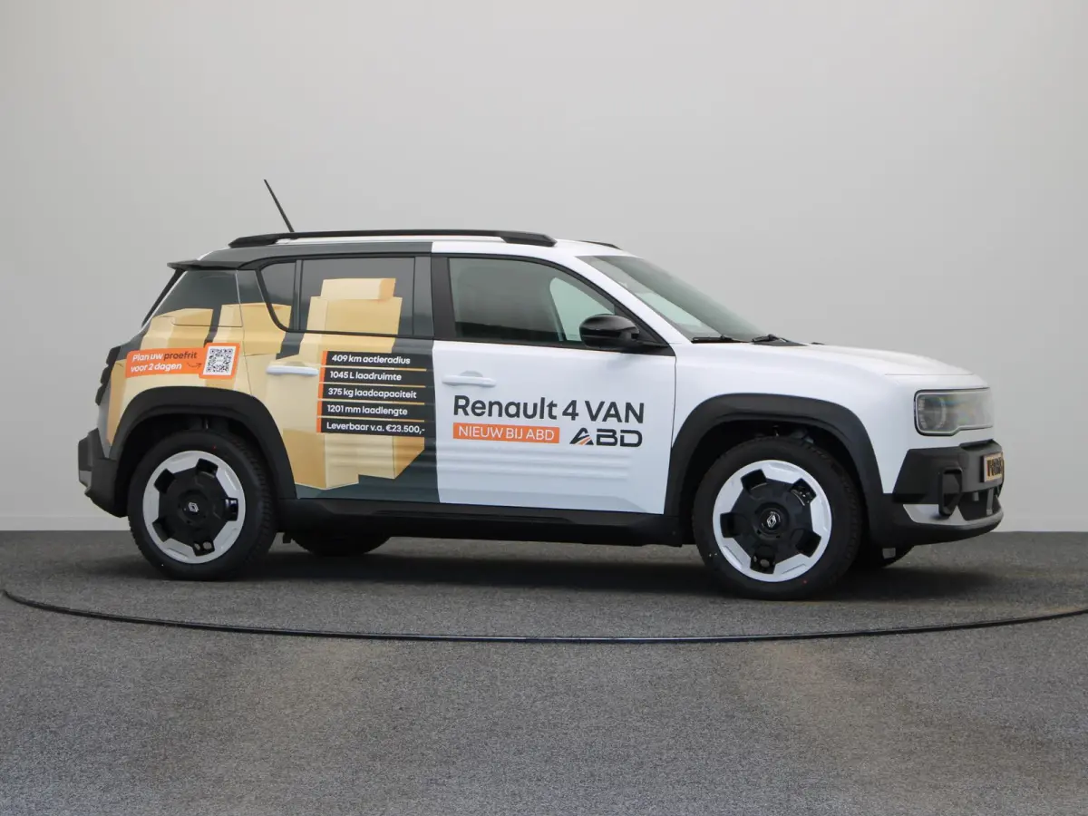 Renault e-tech evolution 150pk comfort range VAN | 1045 liter laadvolume | Perfect voor in de stad | Stoel- en stuurwielverwarming |
