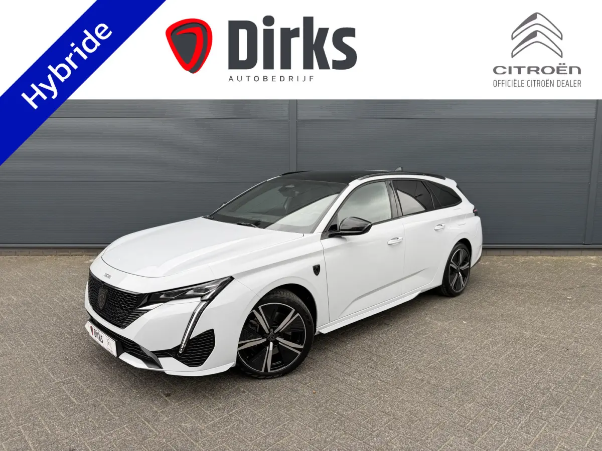 180pk Plug-in Hybrid GT (Elektrisch Schuifdak - Elektrische Klep - Leder/Alcantara incl Stoelverwarming/ geheugen - 360gr Camera - Adaptieve Cruise Controle - Parkeersensoren V+A - LED - Key
