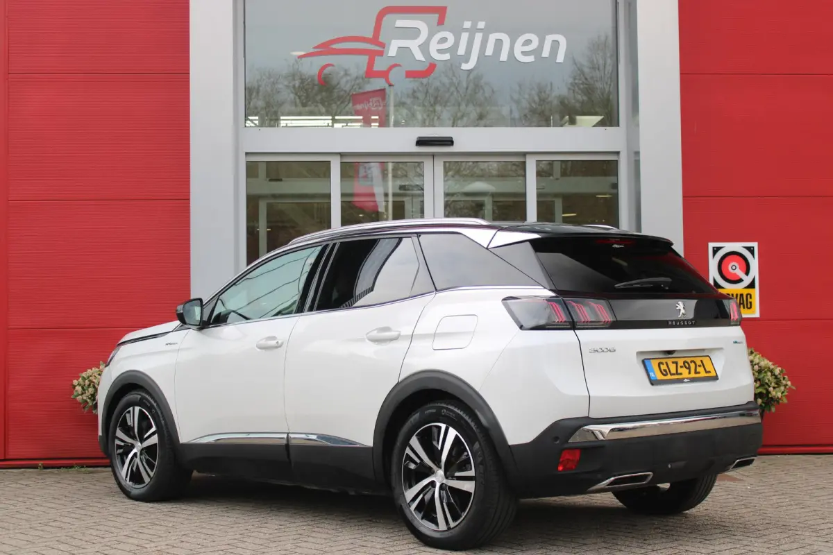1.6 HYbrid4 300PK GT PACK BUSINESS | CAMERA VOOR + ACHTER | APPLE CARPLAY/ANDROID AUTO | ELEKTRISCH BEDIENBARE ACHTERKLEP | ADAPTIVE CRUISE CONTROL | 18" LICHTMETALEN VELGEN | FULL LED KOPLA