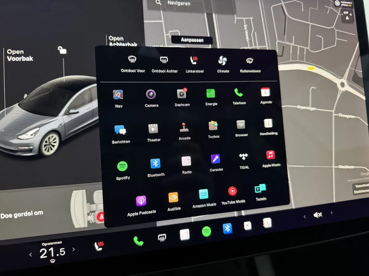 Standard RWD Plus 60 kWh | Autopilot | Snelladen | SOH 89% | Pano | Camera | Memory | Navi | Stoelverw.