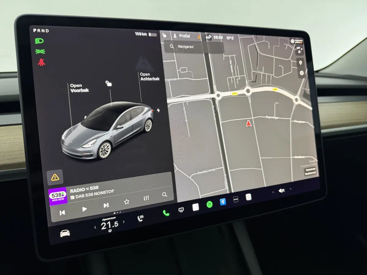 Standard RWD Plus 60 kWh | Autopilot | Snelladen | SOH 89% | Pano | Camera | Memory | Navi | Stoelverw.