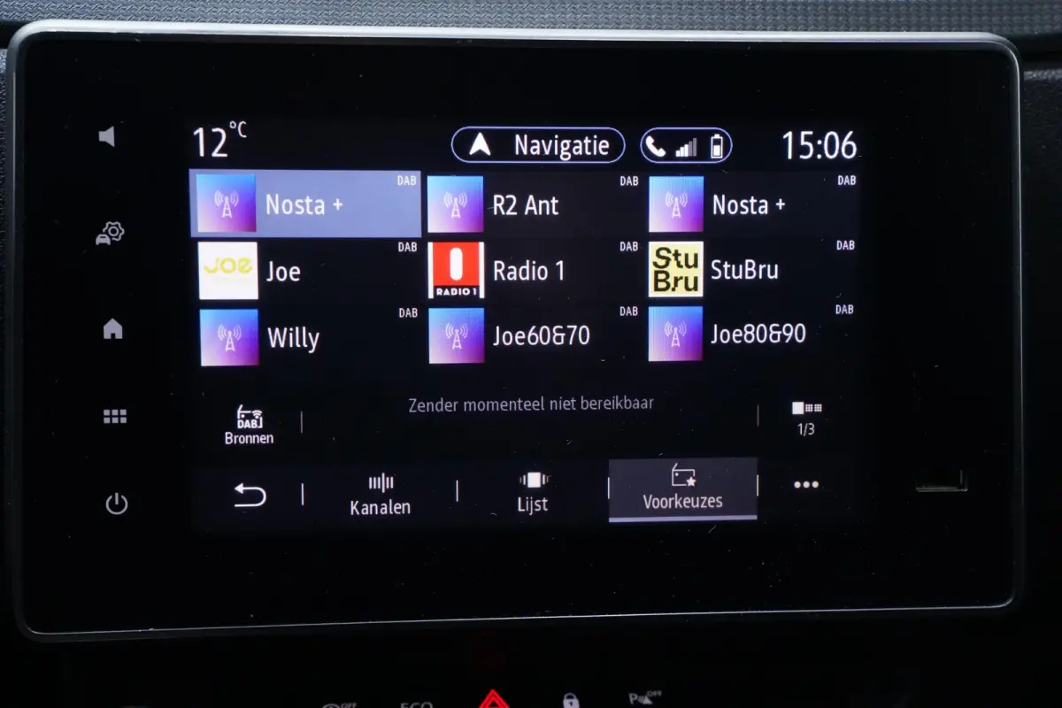 1.5 dCi 95 pk Comfort Navi, Camera Dodehoek Assist, Airco, PDC V+A, 2-Zits