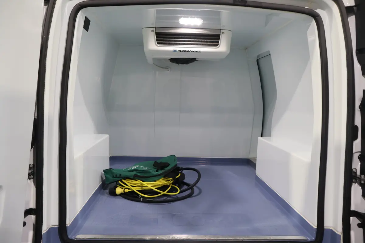 Z.E. 100% Elektrische Koelwagen Dag en Nacht -20 Graden