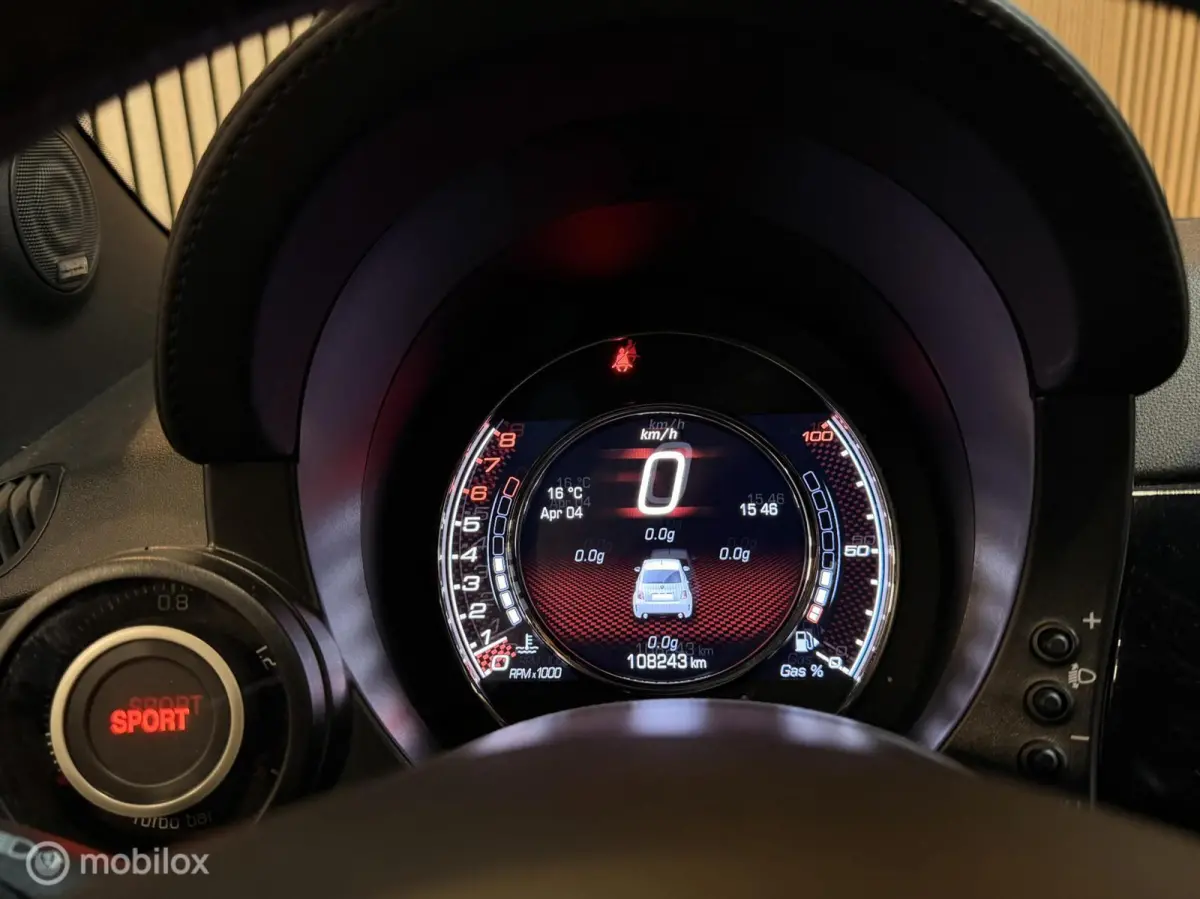 1.4 T-Jet Abarth 595 Turismo 160pk CARPLAY INTERSCP