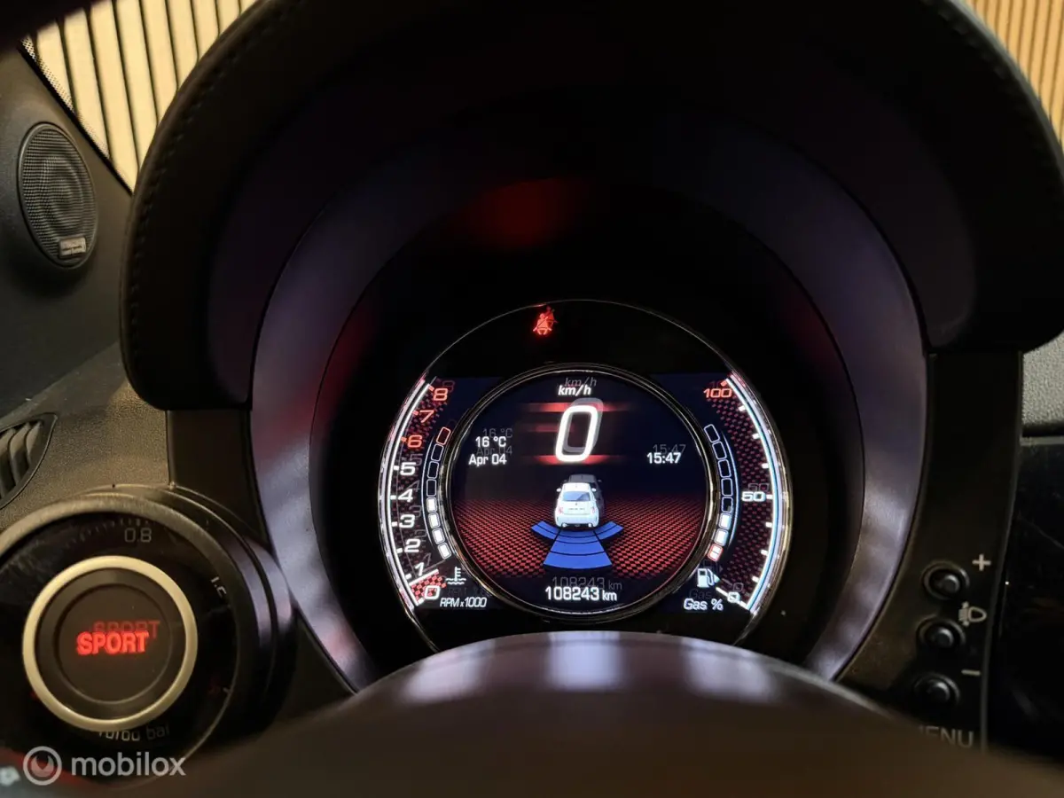 1.4 T-Jet Abarth 595 Turismo 160pk CARPLAY INTERSCP