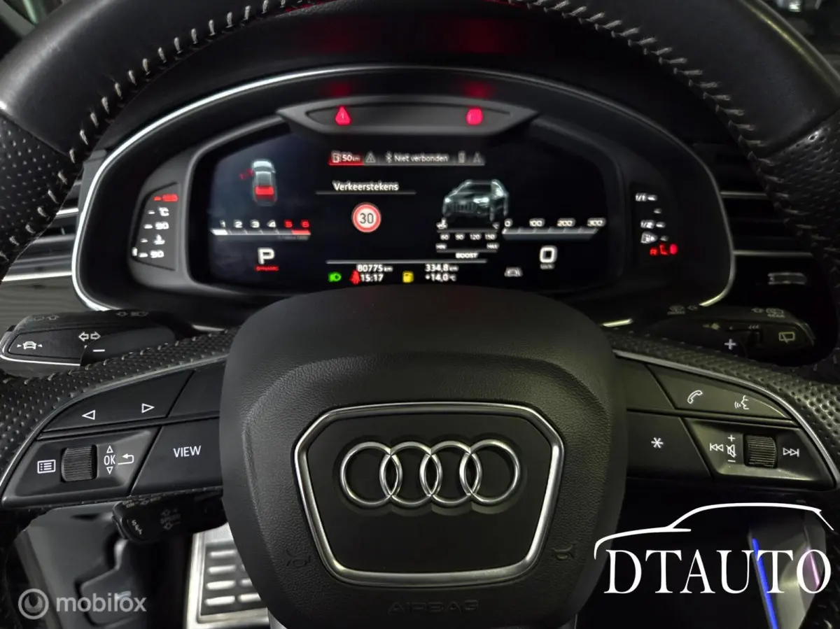 SQ8 4.0 TDI V8 S-Line Grijs Kenteken Virt Soft VolOptie
