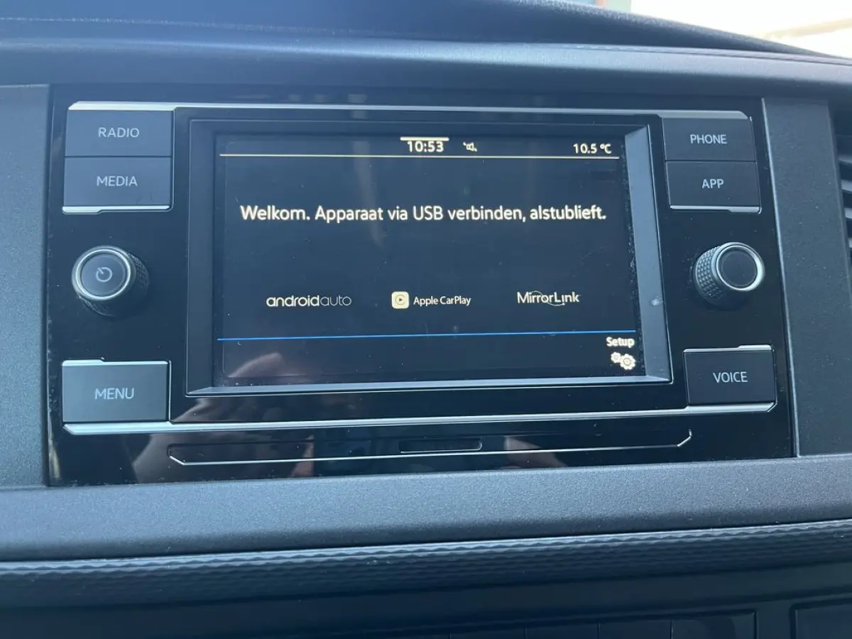 T6.1 2.0 TDI 150PK E6 L2 Comfortline 3p Lease €389 p/m, Airco, Carplay, PDC V+A, Onderhoudshistorie aanwezig