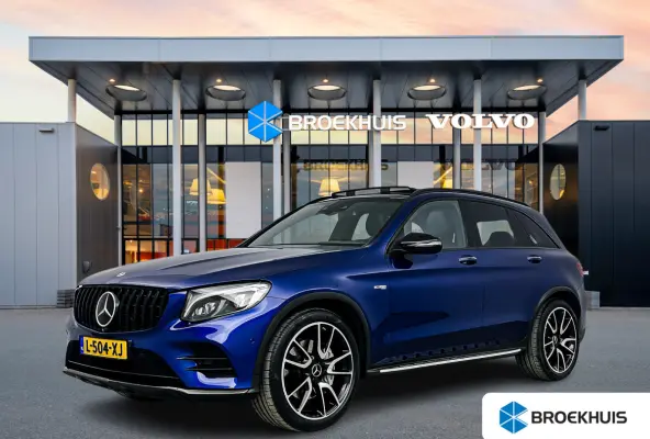 GLC AMG 43 4MATIC | 21" | Burmeister | Head-Up | Trekhaak | Stoelventilatie | 360 Camera | Carbon | Panoramadak | Luchtvering | Elektr. verst. Stoelen | Keyless | Alarm klasse 3 | Adaptieve 