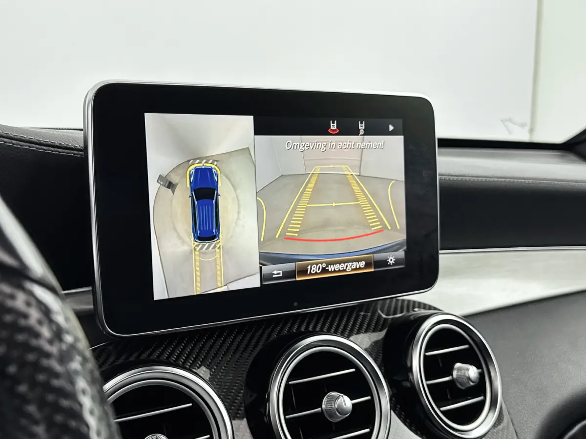 GLC AMG 43 4MATIC | 21" | Burmeister | Head-Up | Trekhaak | Stoelventilatie | 360 Camera | Carbon | Panoramadak | Luchtvering | Elektr. verst. Stoelen | Keyless | Alarm klasse 3 | Adaptieve 