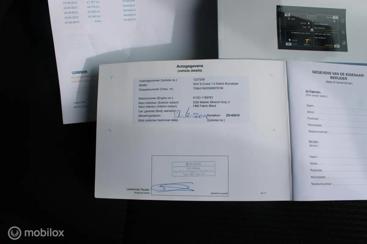 1.0 Boosterjet Select 1e Eigenaar | Boekjes | Navigatie.