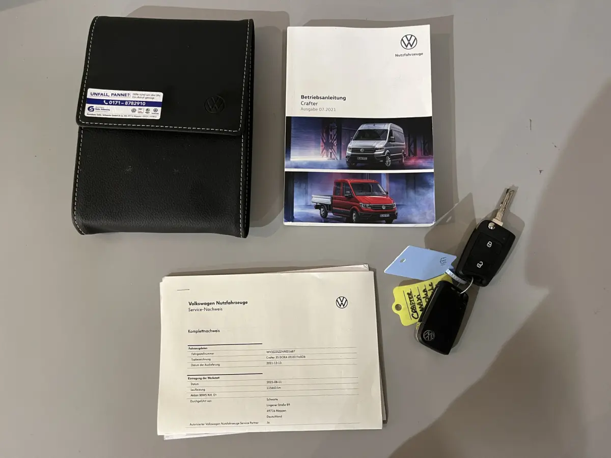 35 2.0 TDI L4 DC Dubbel Cabine RWD 140 PK Open Laadbak / Euro 6 / Trekhaak 3.000 KG / Airco / Camera / CarPlay / Navigatie