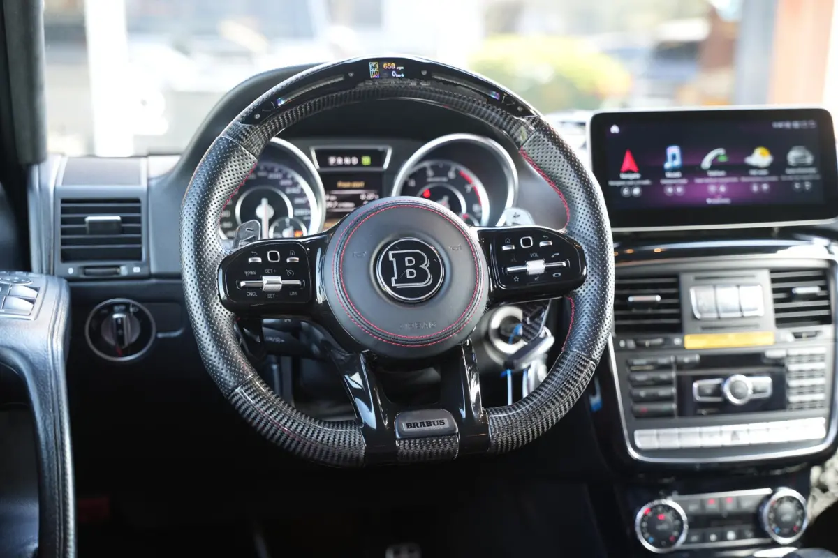 AMG 63 Brabus Look Schuifdak Designo Stoelvent. Sterrenhemel G63 AMG 7 persoons