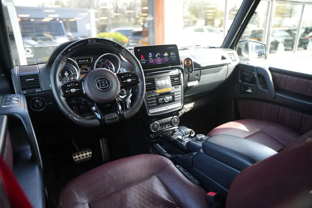 AMG 63 Brabus Look Schuifdak Designo Stoelvent. Sterrenhemel G63 AMG 7 persoons