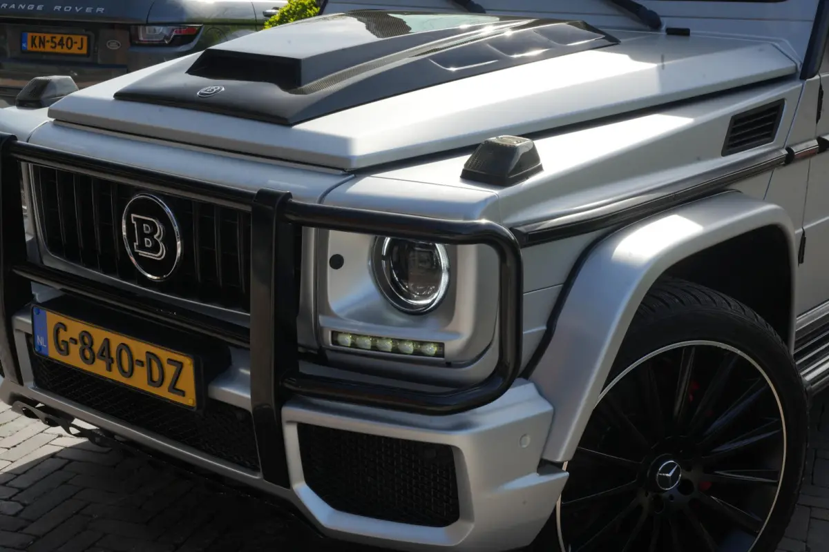 AMG 63 Brabus Look Schuifdak Designo Stoelvent. Sterrenhemel G63 AMG 7 persoons