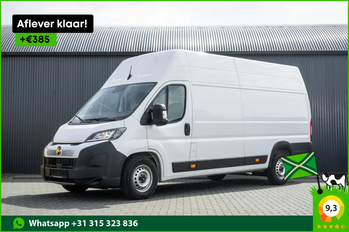 **2.2 BlueHDi L4H3 | Nieuwstaat | 140 PK | Camera | Cruise | Airco | Lane Assist**