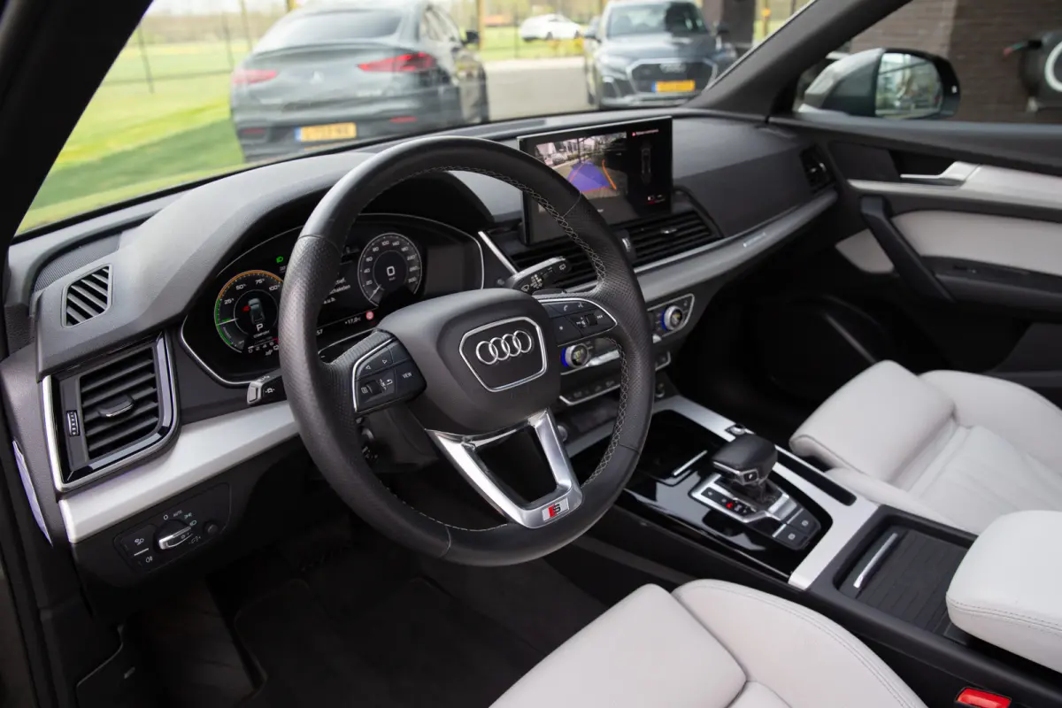 55 TFSI e S edition , S-line , Panoramadak, Trekhaak, Carplay, Leder