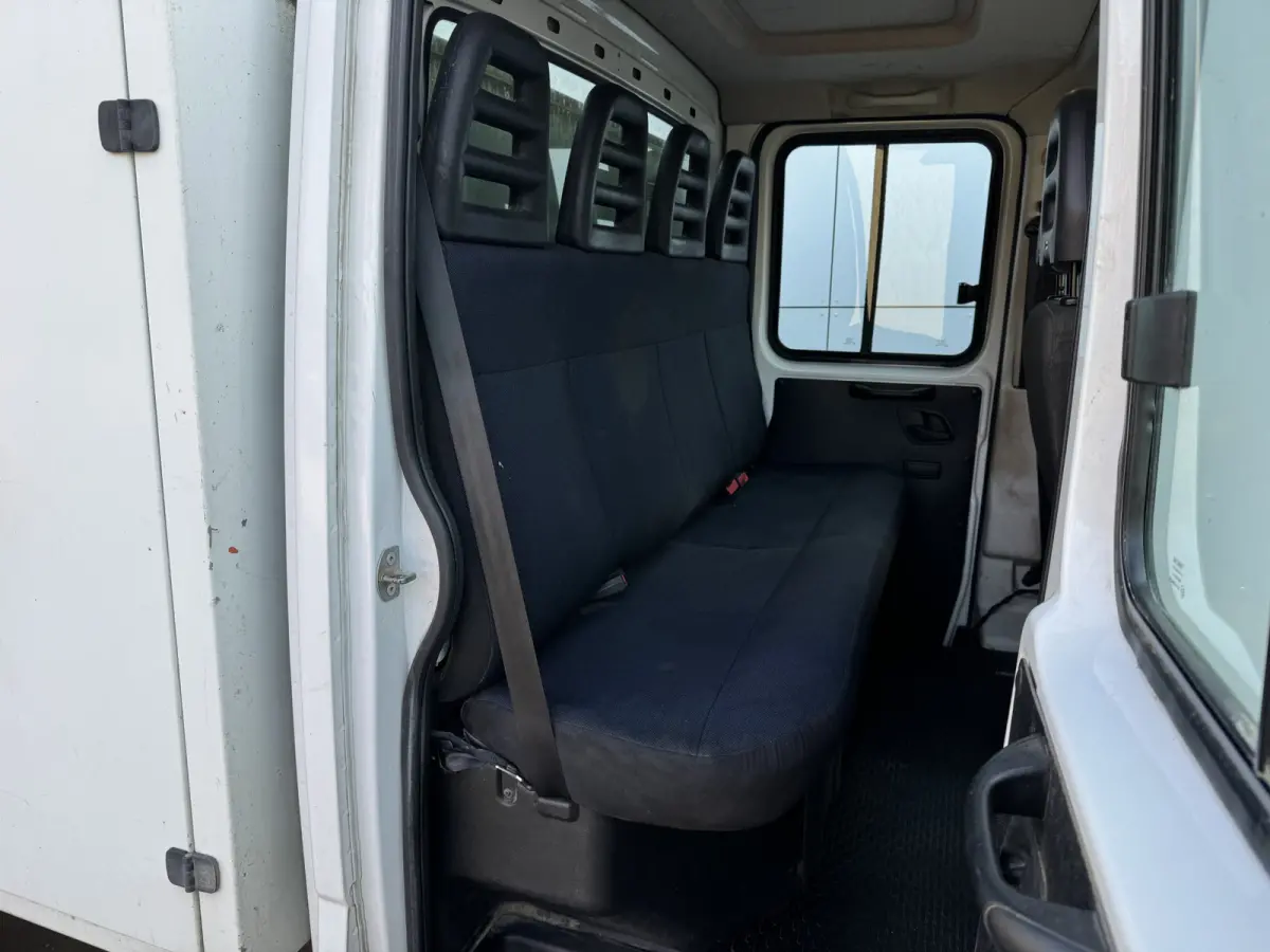 35C14 2.3 Kipper Dubbele Cabine Dubbellucht 3,5t Trekhaak 6 Stoelen Airco Cruise Control Benne Tipper