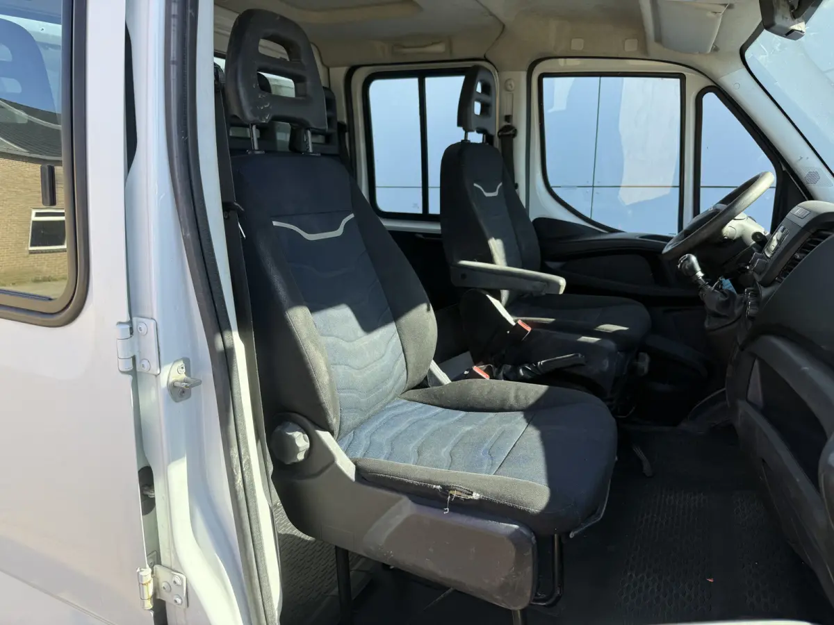 35C14 2.3 Kipper Dubbele Cabine Dubbellucht 3,5t Trekhaak 6 Stoelen Airco Cruise Control Benne Tipper
