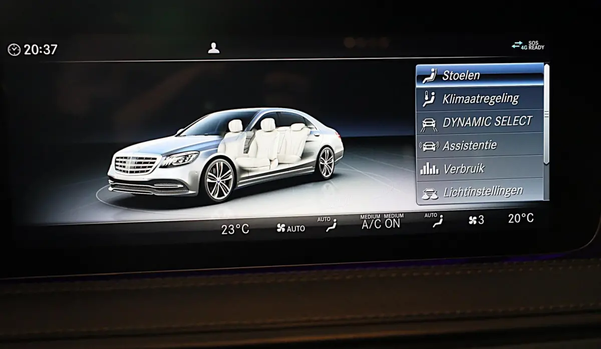 500 Lang AMG Line / Acc / Lane Assist / Dode Hoek / 360 Camera / Chauffeurspakket / Schermen / Pano / Led