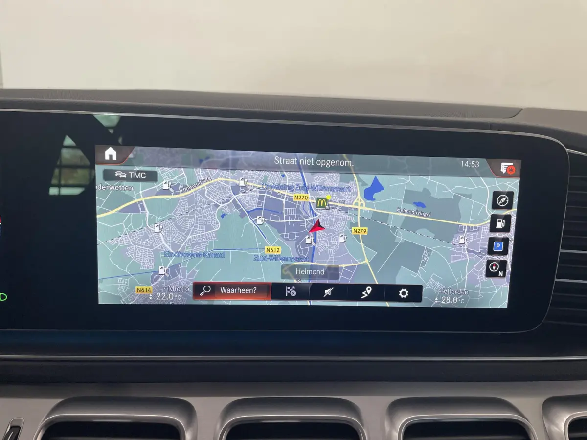 350 e 4MATIC Navigatie Apple Carplay/Android Auto 360 Camera Parkeersensoren Head-up-display Cruise Control Stoelverwarming voor en achter Stuurverwarming Sfeerverlichting Virtual Cockpit Cl