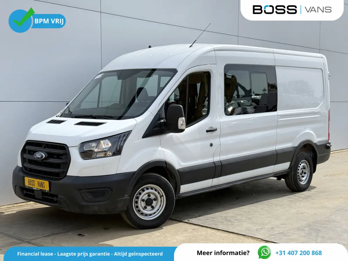 DC 2.0 TDCI L3H2 130PK 6-persoons Dubbele cabine L3H2 Trekhaak Parkeersensoren voor