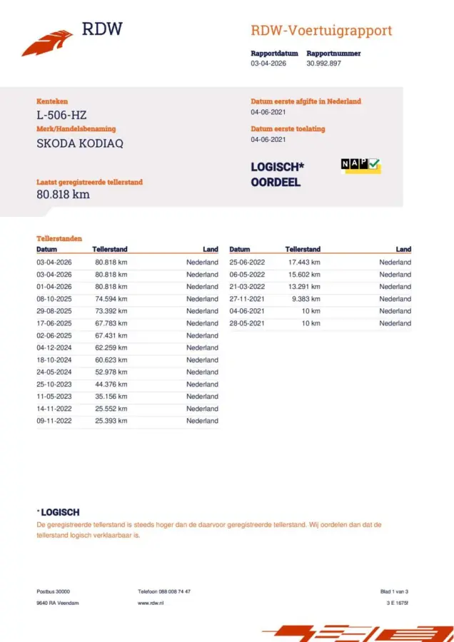 1.5 TSI Sportline Business|Trekhaak|NL-Auto