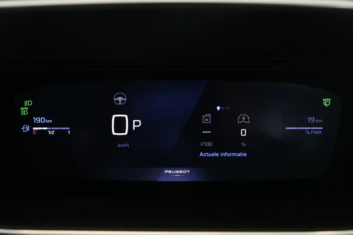 1.2 Hybrid 145PK e-DCS6 GT | Navi | Alcantara | Adaptive Cruise | Stoelverwarming + Massage | Camera V+A | Parkeersensoren V+A | Dodehoeksensoren | Full LED | Keyless | 3D-Cockpit | 17" Lich