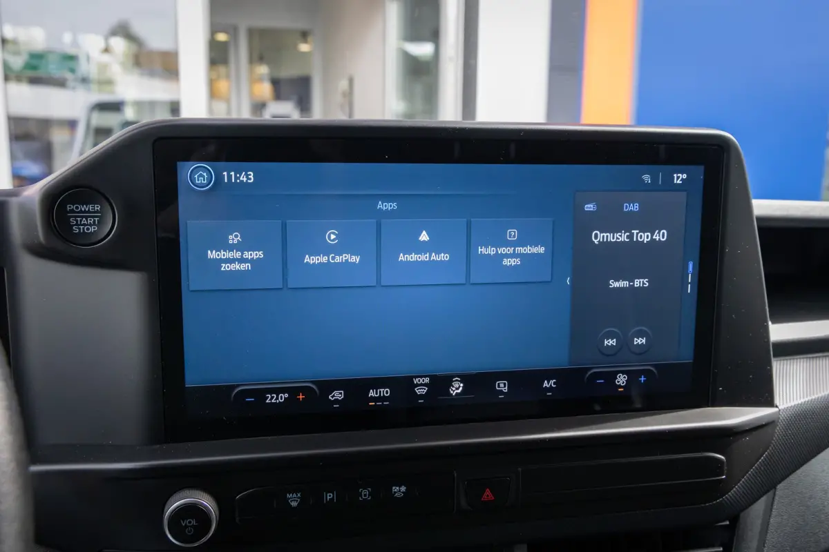 300 2.0 TDCI L2H1 Trend | BPM Vrij | Camera | Laadruimte Bescherming | Apple Carplay/Android Auto | Verwarmbare voorruit | | Apple Carplay/Android Auto|telefoonintegratie premium | Bestuurde