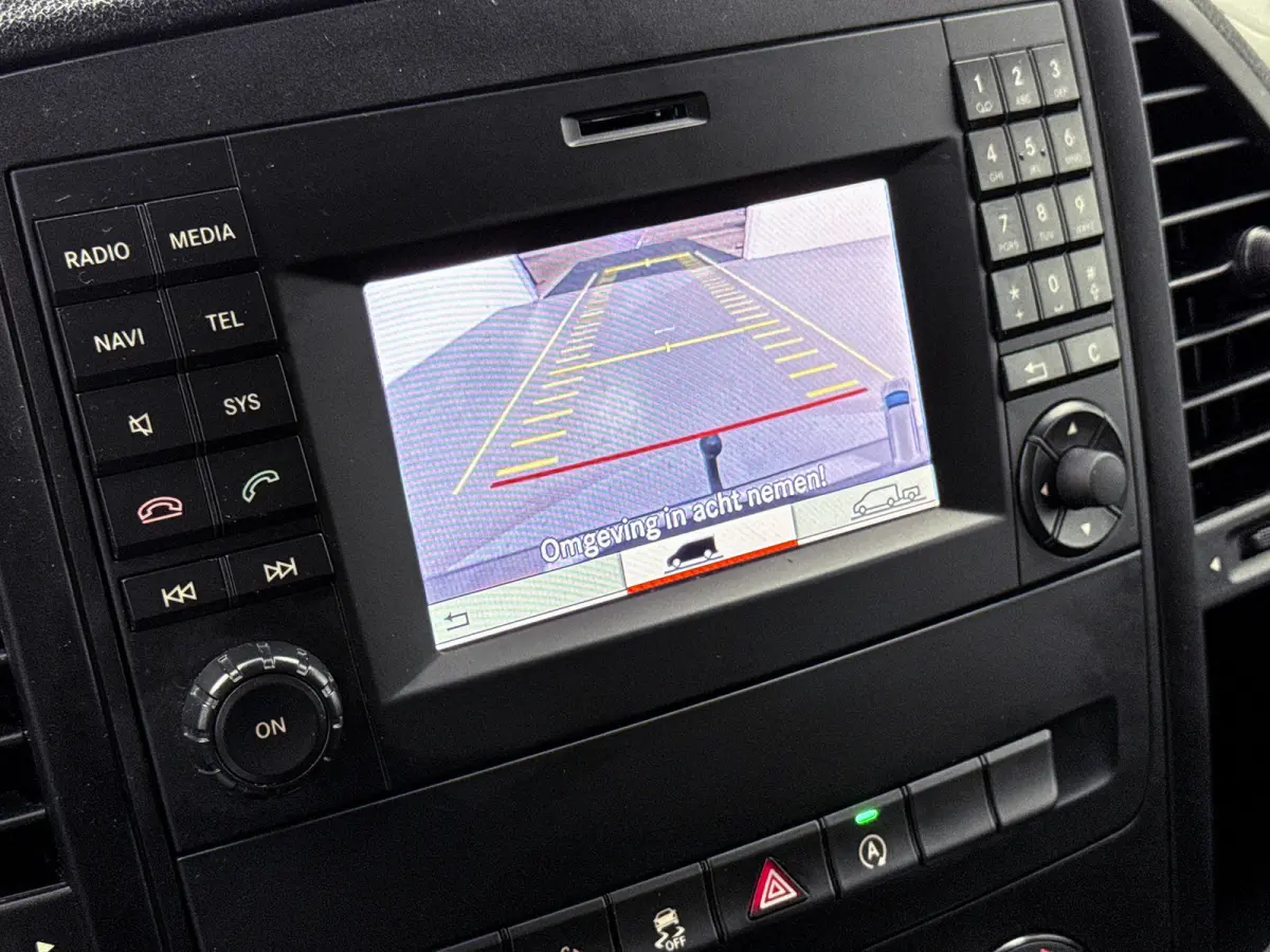 114 CDI Lang DC Led Dubbele cabine Climate control Trekhaak Navigatie Camera Parkeersensoren