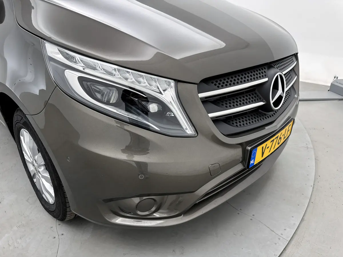 114 CDI Lang DC Led Dubbele cabine Climate control Trekhaak Navigatie Camera Parkeersensoren