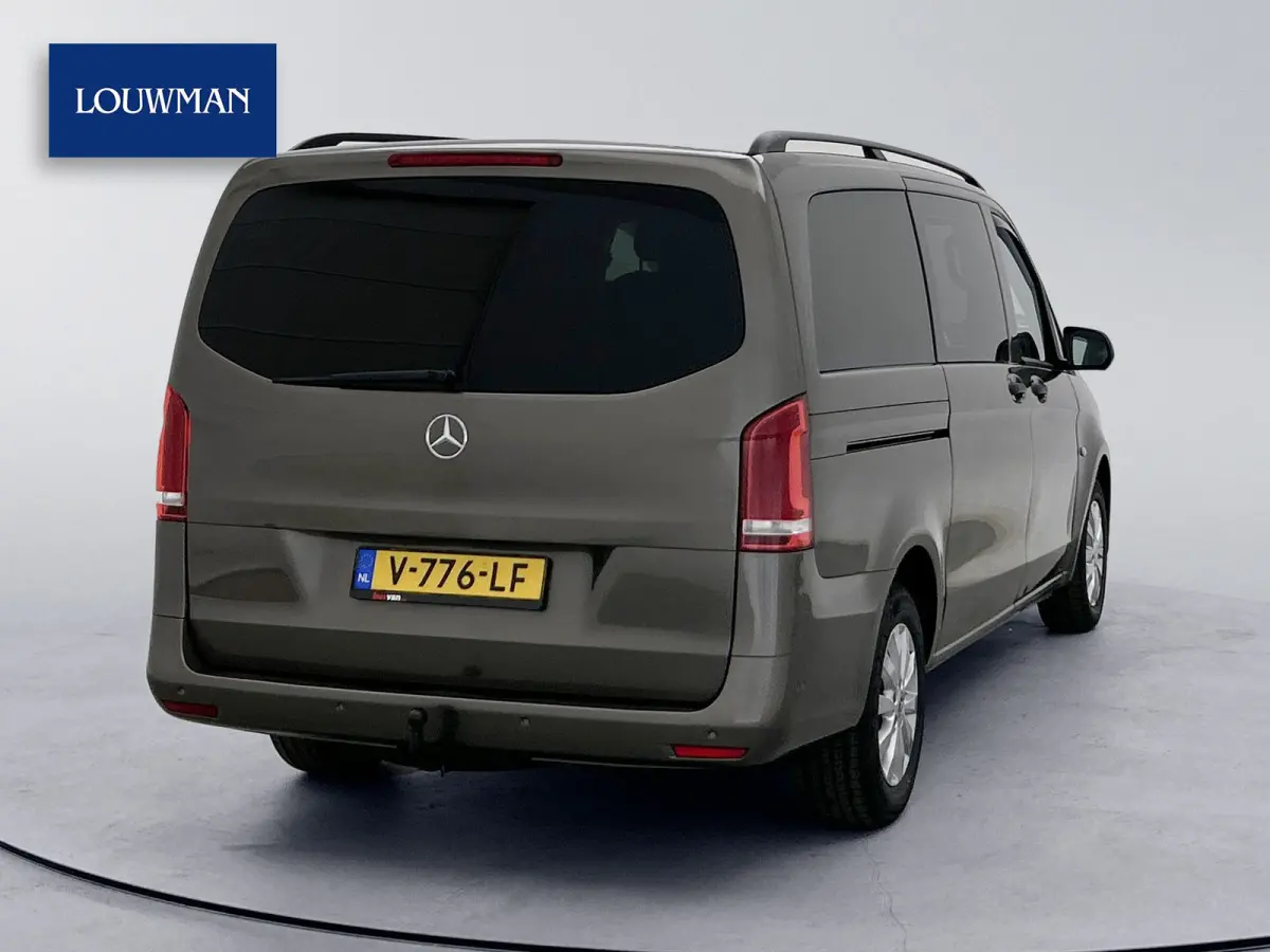 114 CDI Lang DC Led Dubbele cabine Climate control Trekhaak Navigatie Camera Parkeersensoren