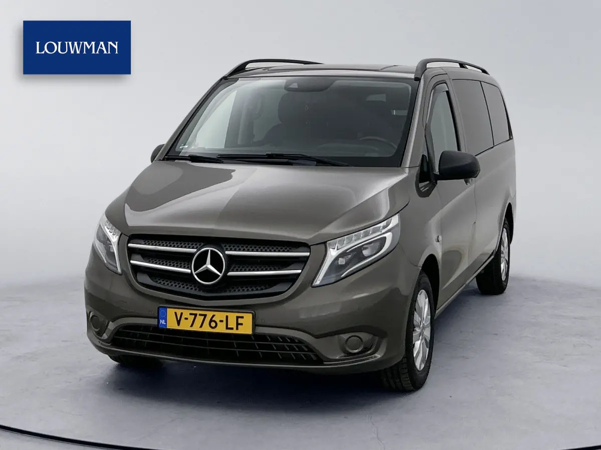 114 CDI Lang DC Led Dubbele cabine Climate control Trekhaak Navigatie Camera Parkeersensoren