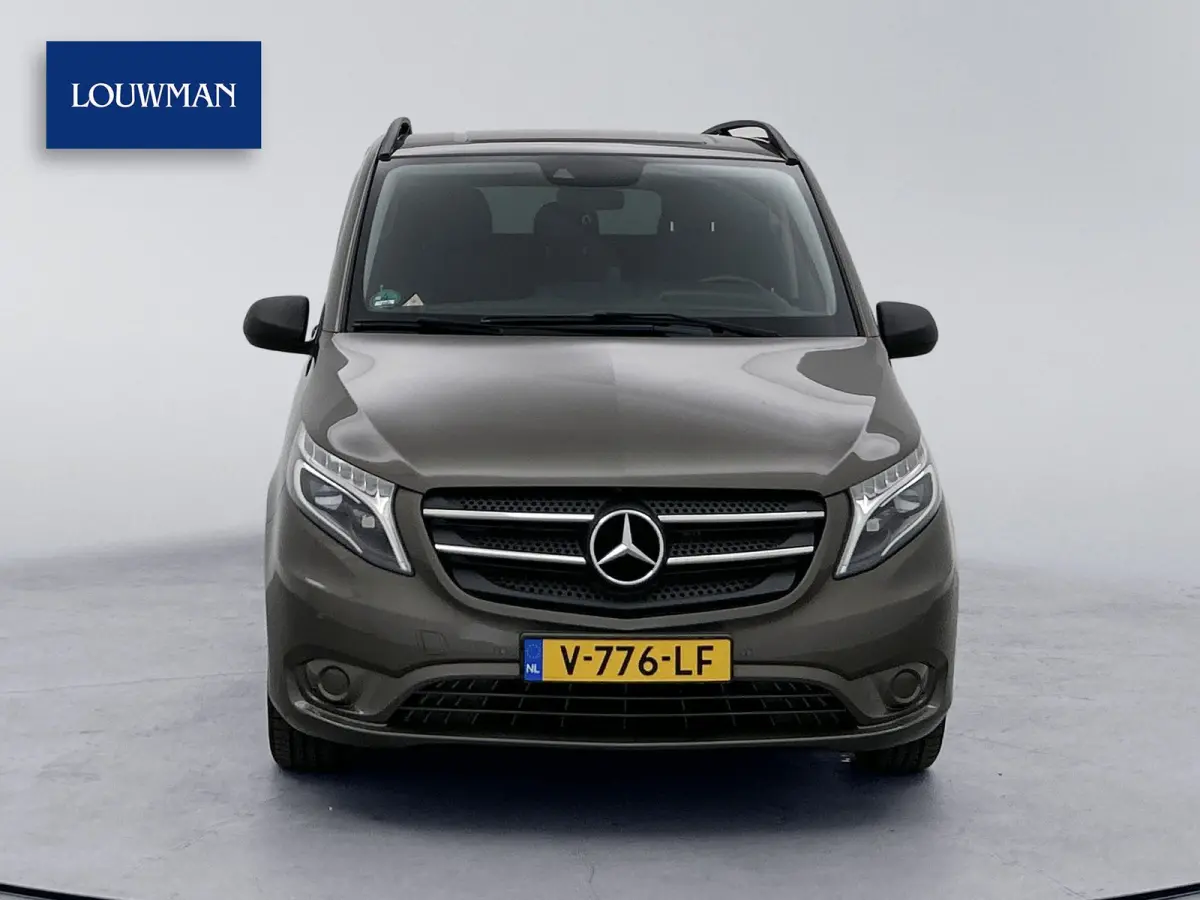 114 CDI Lang DC Led Dubbele cabine Climate control Trekhaak Navigatie Camera Parkeersensoren