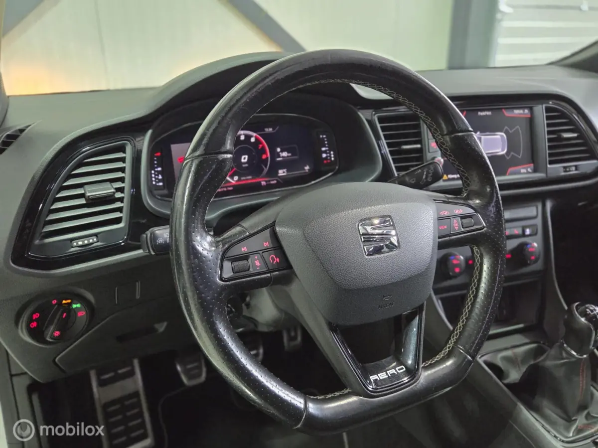 1.4 FR Aero|Pano|Virtual|Schaalstoelen Cupra|Led|Camera|Carplay|Kleppen uitlaatsyteem|