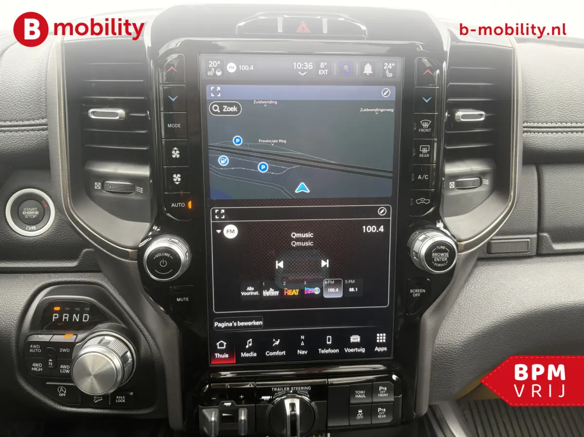 1500 5.7 V8 HEMI 4x4 Crew Cab REBEL Longhorn Panoramadak | Trekhaak | RAM BOX | Leer | Apple CarPlay | Camera