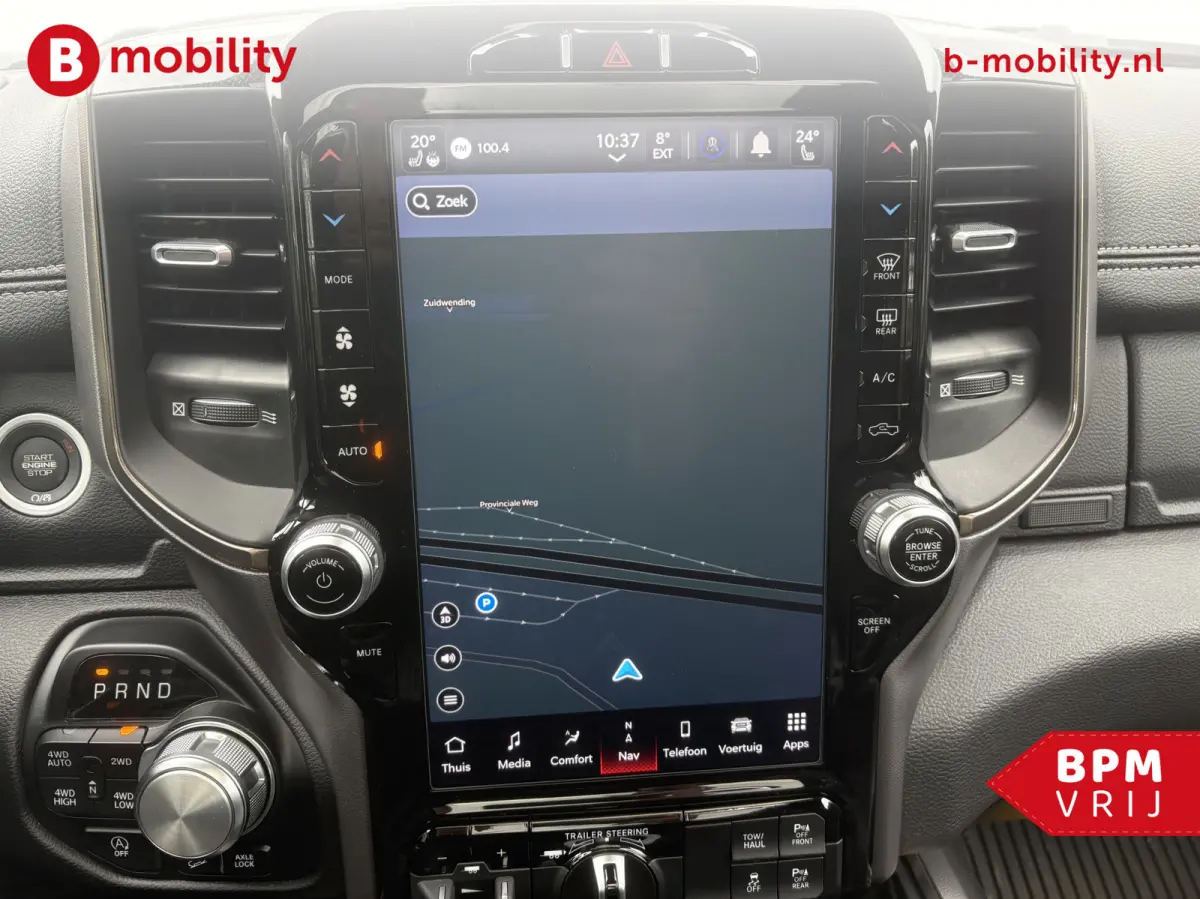 1500 5.7 V8 HEMI 4x4 Crew Cab REBEL Longhorn Panoramadak | Trekhaak | RAM BOX | Leer | Apple CarPlay | Camera