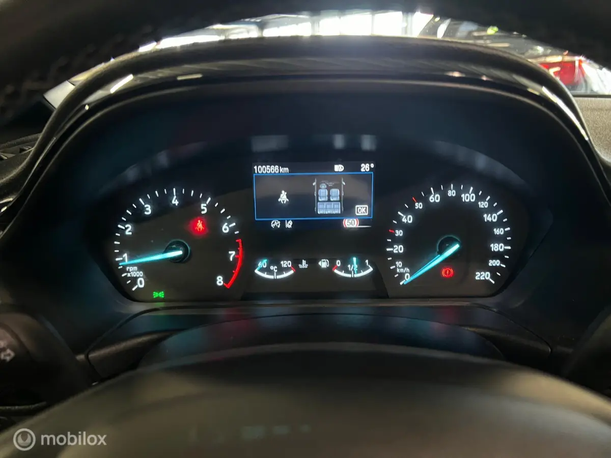 1.0 EcoBoost Hybrid Titanium-NAVI-CRUISE-AIRCO-CARPLAY-BLUETOOTH