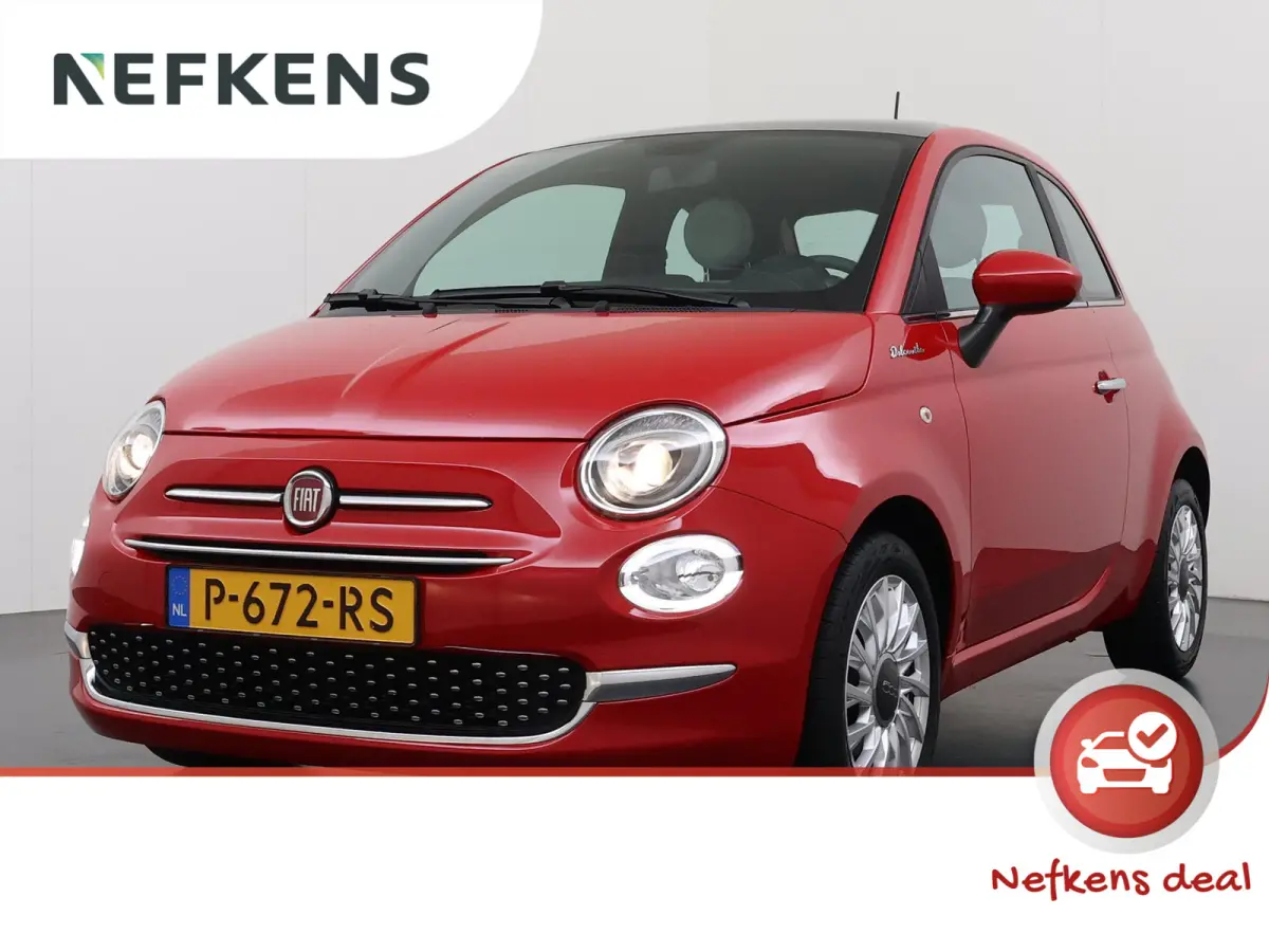 1.0 Hybrid Dolcevita | 1ste eigenaar | 2tone LEER/Stof | Glazen dak | Airco | AppleCarPlay/Android