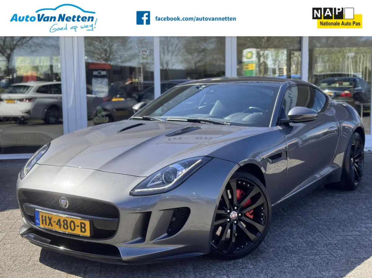 3.0 V6 Supercharged 340pk RWD,Panoramadak,Leder,Sportstoelen,Gr.Navi,Lm