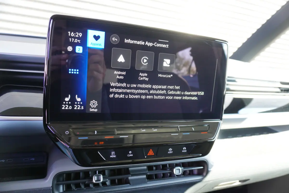 Icl. BTW Pro 77kWh 5 persoons 2x Schuifdeur Apple Carplay Parkeersensoren IQ Light Navigatie 19" Velgen Cruise control