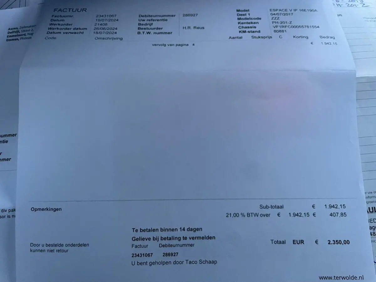 1.6 TCe Initiale Paris 7p. Pano Trekhaak Automaat