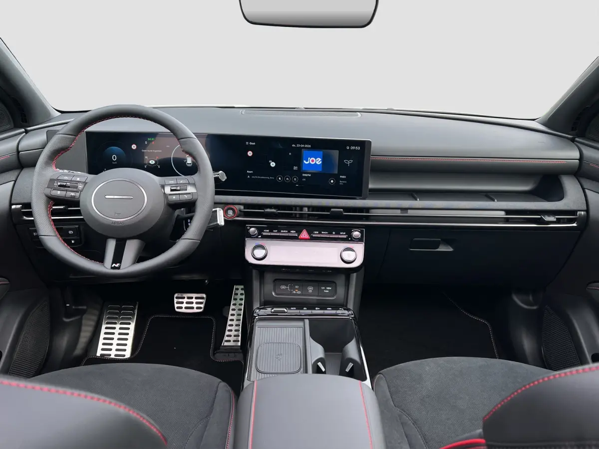 1.6 T-GDI PHEV 252pk N-Line Sky Business | Schuifdak | Dodehoekdetectie | Stoelverwarming | Stuurverwarming | Draadloos carplay | 19'' Velgen | Alcantara lederen bekleding | Camera | Premium