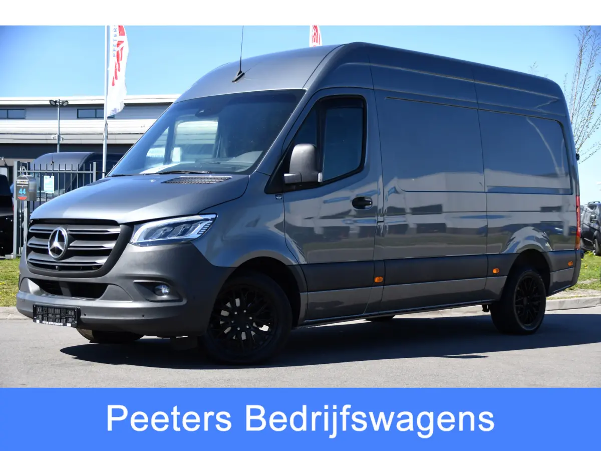 319 V6 3.0 CDI L2H2 PB Edition MARGE! Adaptieve Cruise, Camera, Carplay, 190pk, LED, Stoelverwarming, Multimedia, Automaat, Uniek!