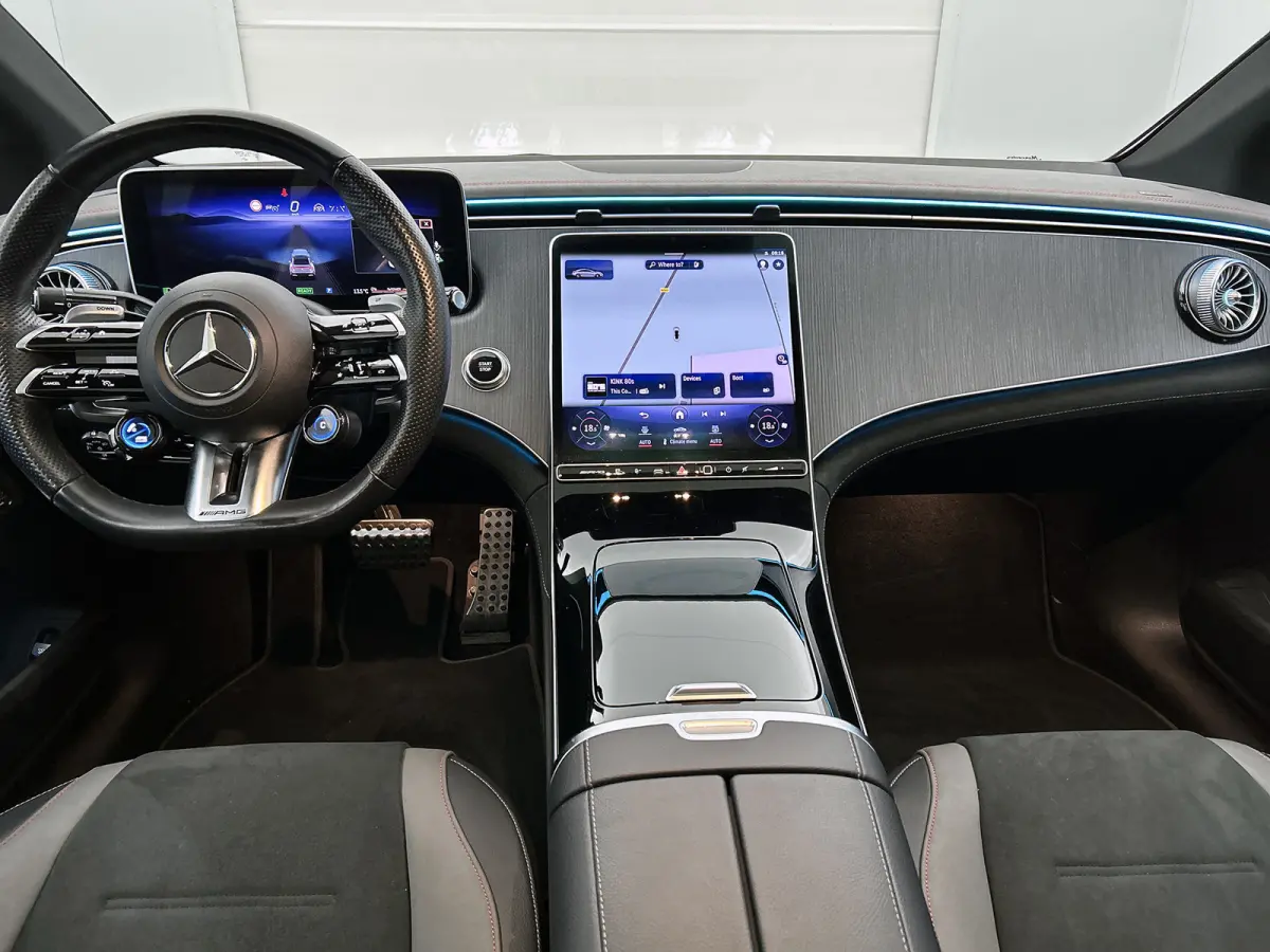 AMG 43 4MATIC 90 kWh(Goed OnderH, Panorama, 360 Camera, SfeerVerlichting, Massage Stoelen, StoelV, Lane A, Etc)