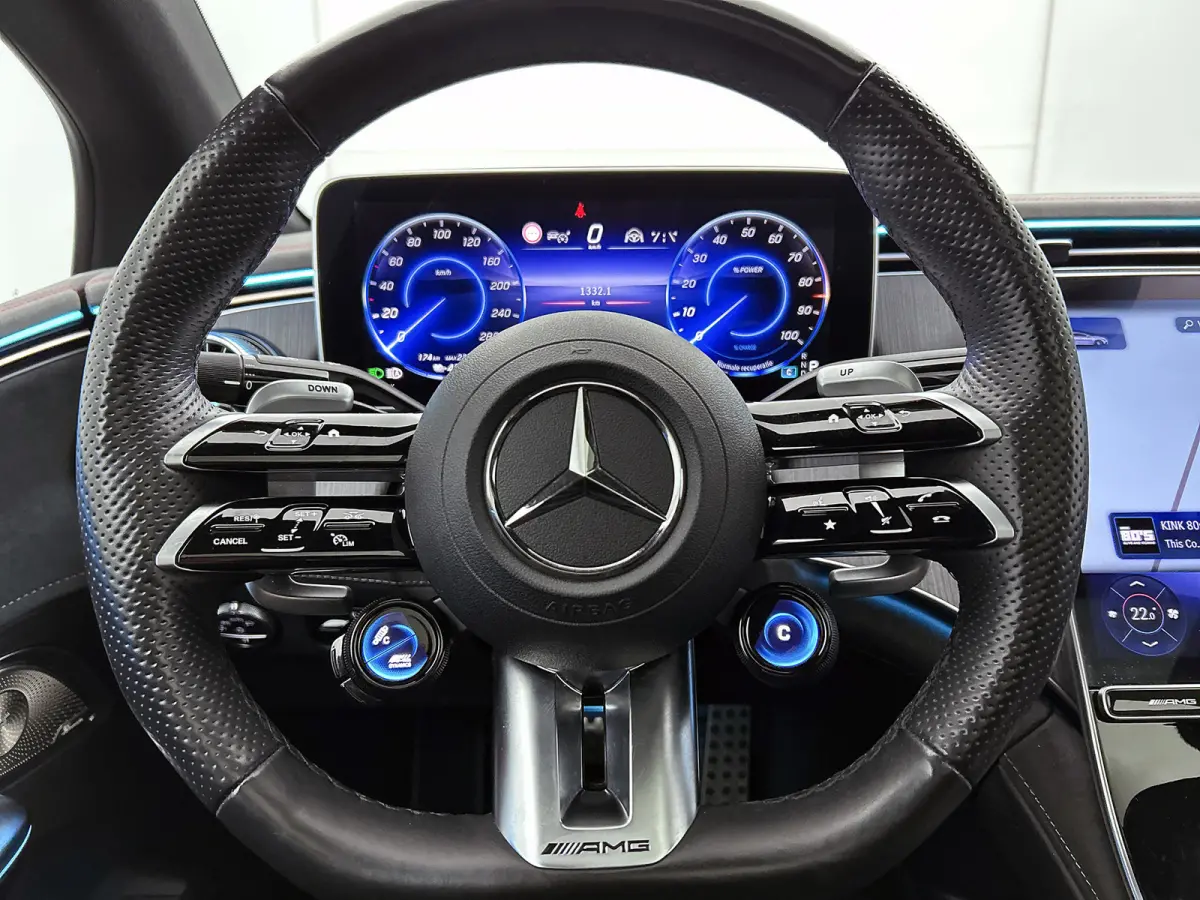 AMG 43 4MATIC 90 kWh(Goed OnderH, Panorama, 360 Camera, SfeerVerlichting, Massage Stoelen, StoelV, Lane A, Etc)